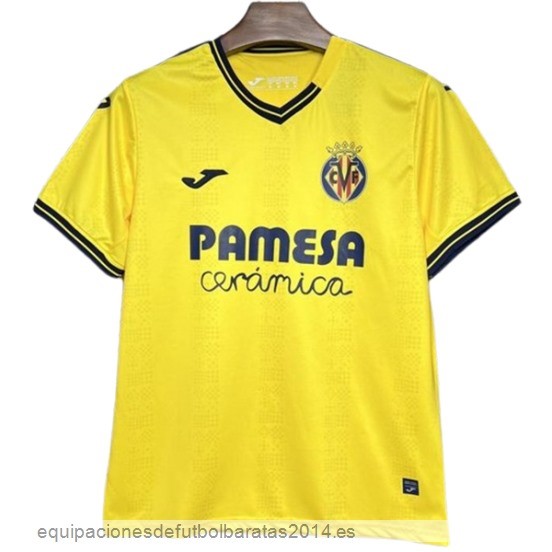 Nuevo Tailandia 1ª Camiseta Villarreal 24/25 Amarillo Baratas